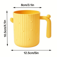 Cactus Mouthwash Cup Bathroom Tumbler Gargling Toothbrushing Solid Unique Decor