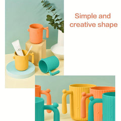 Cactus Mouthwash Cup Bathroom Tumbler Gargling Toothbrushing Solid Unique Decor
