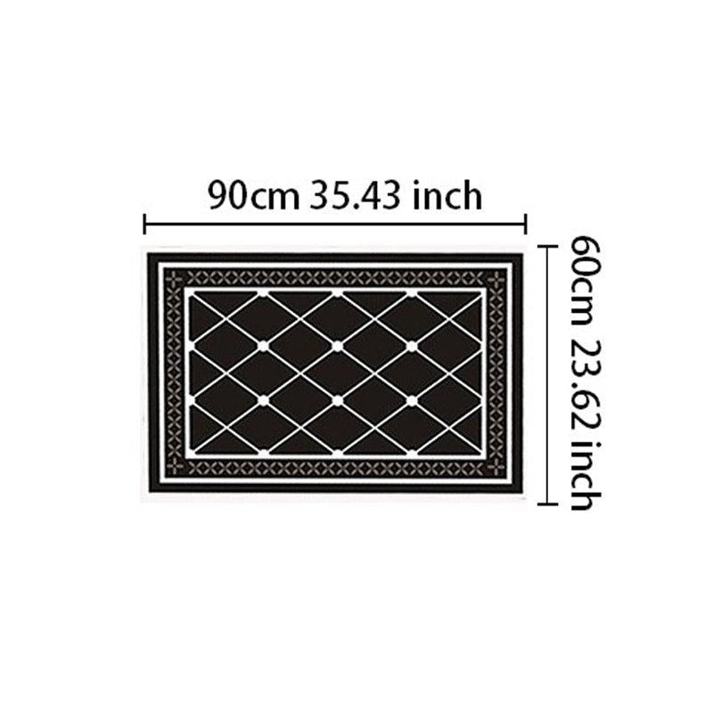 Waterproof Non Slip Long Floor Mats - Crystal Velvet Door Mat