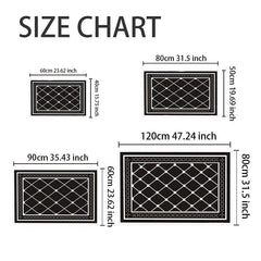 Waterproof Non Slip Long Floor Mats - Crystal Velvet Door Mat