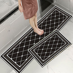 Waterproof Non Slip Long Floor Mats - Crystal Velvet Door Mat