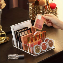 Transparent Makeup Storage Box Cosmetic Container Large Capacity