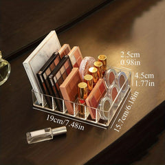Transparent Makeup Storage Box Cosmetic Container Large Capacity