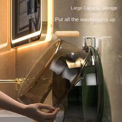 Self Adhesive Washbasin Rack Bathroom Basin Holder