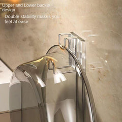 Self Adhesive Washbasin Rack Bathroom Basin Holder