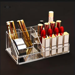 Transparent Makeup Organizer Cosmetics Display Stand