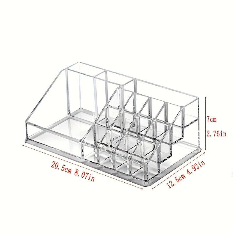 Transparent Makeup Organizer Cosmetics Display Stand