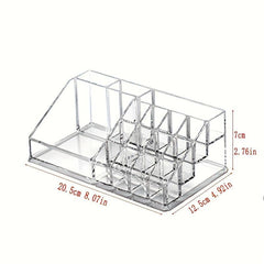 Transparent Makeup Organizer Cosmetics Display Stand