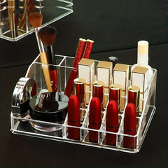 Transparent Makeup Organizer Cosmetics Display Stand