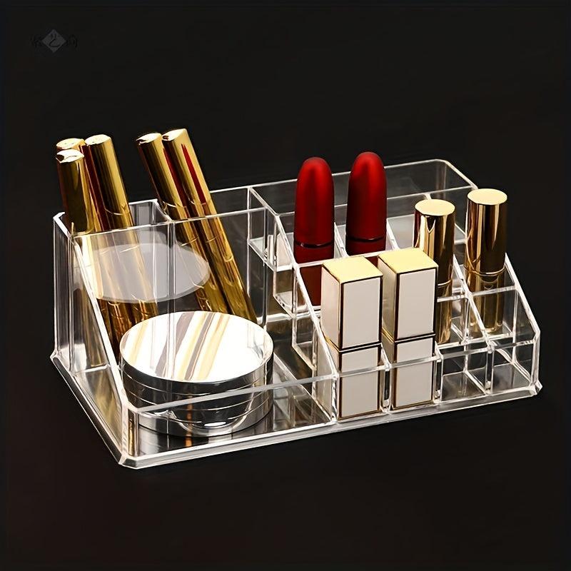 Transparent Makeup Organizer Cosmetics Display Stand