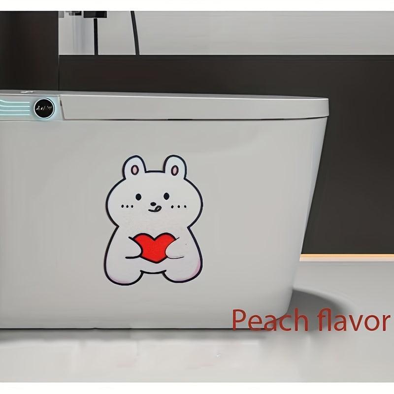 1pc Toilet Deodorization Sticker Aromatherapy Cartoon Deodorization Sticker