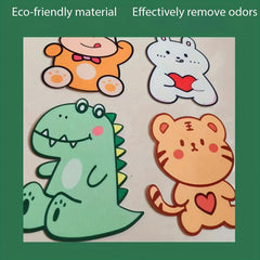 1pc Toilet Deodorization Sticker Aromatherapy Cartoon Deodorization Sticker