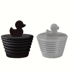 High Temp Resistant Silicone Bathtub Plug with Conical Screw Design