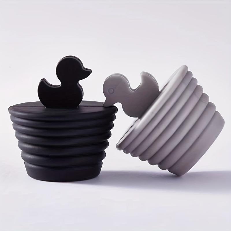 High Temp Resistant Silicone Bathtub Plug with Conical Screw Design