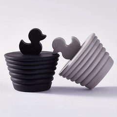 High Temp Resistant Silicone Bathtub Plug with Conical Screw Design