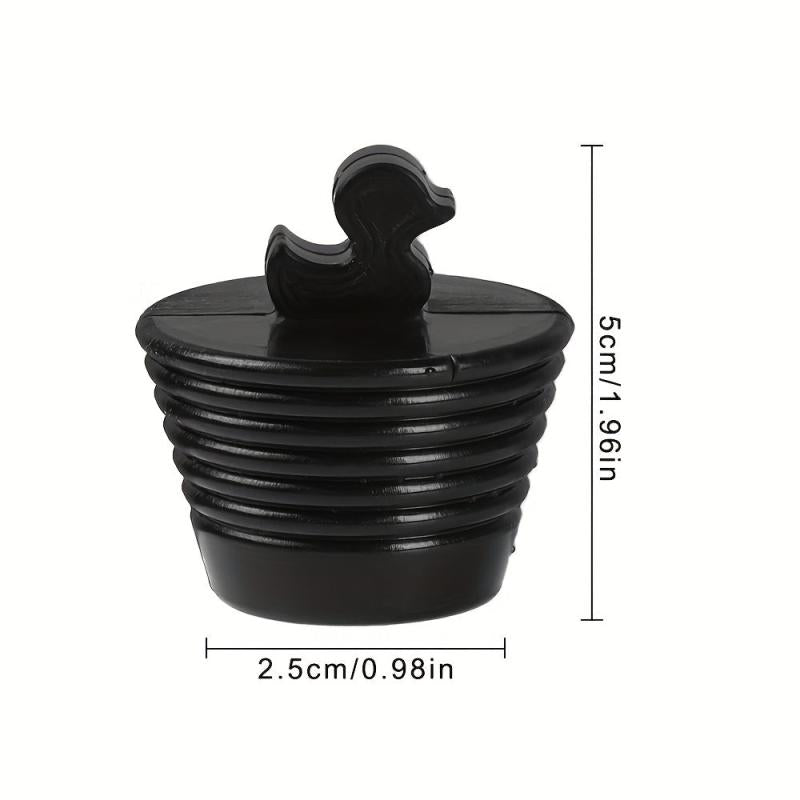 High Temp Resistant Silicone Bathtub Plug with Conical Screw Design
