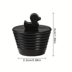 High Temp Resistant Silicone Bathtub Plug with Conical Screw Design