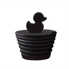 High Temp Resistant Silicone Bathtub Plug with Conical Screw Design