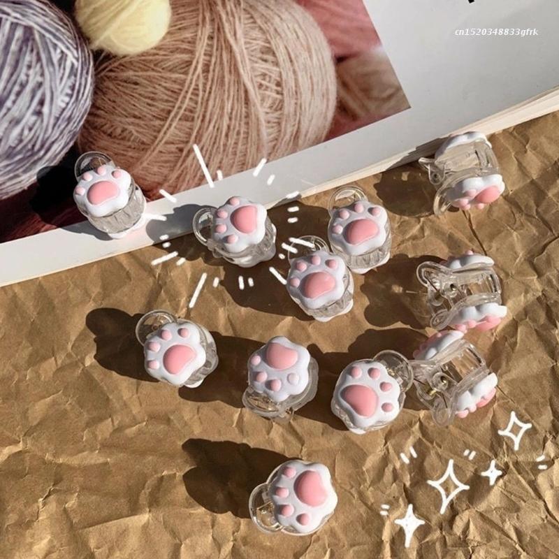 Cat Paw Hairpin Small Hair Claw Clips Hair Accessories