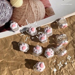 Cat Paw Hairpin Small Hair Claw Clips Hair Accessories