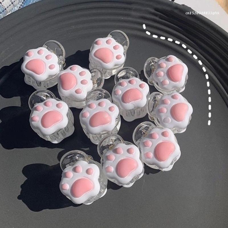 Cat Paw Hairpin Small Hair Claw Clips Hair Accessories