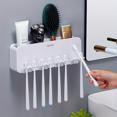 Toothbrush Holder Set With 2 3 4 Cups Wall Mounted Toothbrush Holder