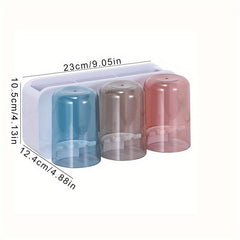 Toothbrush Holder Set With 2 3 4 Cups Wall Mounted Toothbrush Holder