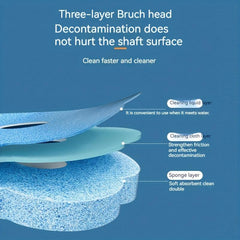 Disposable Toilet Brush Set for Household Bathroom Cleaning