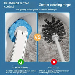 Disposable Toilet Brush Set for Household Bathroom Cleaning