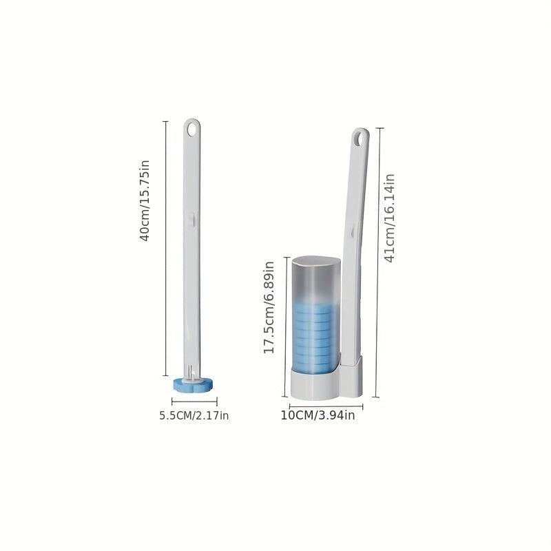 Disposable Toilet Brush Set for Household Bathroom Cleaning