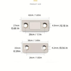 Invisible Magnetic Suction Sliding Door Cabinet Magnet