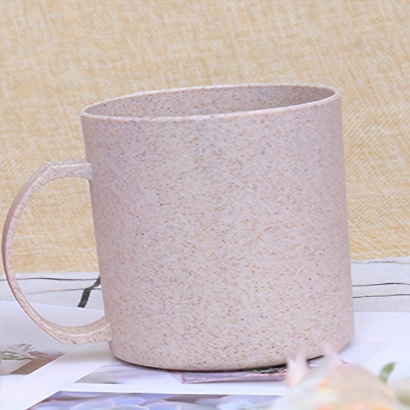Solid Mouthwash Cup Toothbrush Cup Plastic Gargle Cup Minimalist Bathroom
