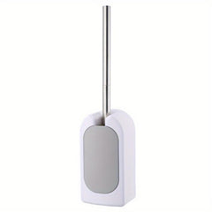 Wall Mounted Toilet Brush and Holder Set for Easy Bathroom Cleaning