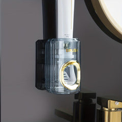 Wall Mounted Toothpaste Dispenser Holder Bathroom Accessories