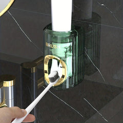 Wall Mounted Toothpaste Dispenser Holder Bathroom Accessories