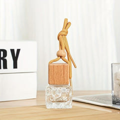 Mini Perfume Bottle Refillable Glass Fragrance Pendant Car Hanging Ornament