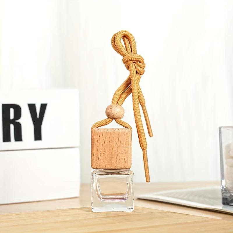 Mini Perfume Bottle Refillable Glass Fragrance Pendant Car Hanging Ornament