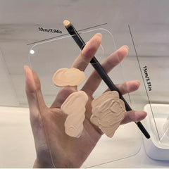 Acrylic Foundation Palette Makeup Artist Liquid Blending Plate