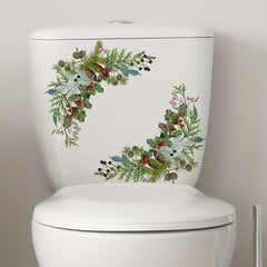 Self Adhesive Toilet Lid Decal for Fun Bathroom Decor