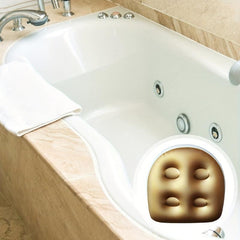2in1 Golden Tubs Back Pad Pillow Inflatable & Water Filled Spa Hot Tub Booster