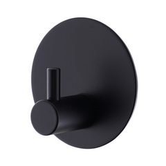 5pcs Stainless Steel Wall Adhesive Hooks Round Robe Towel Hook