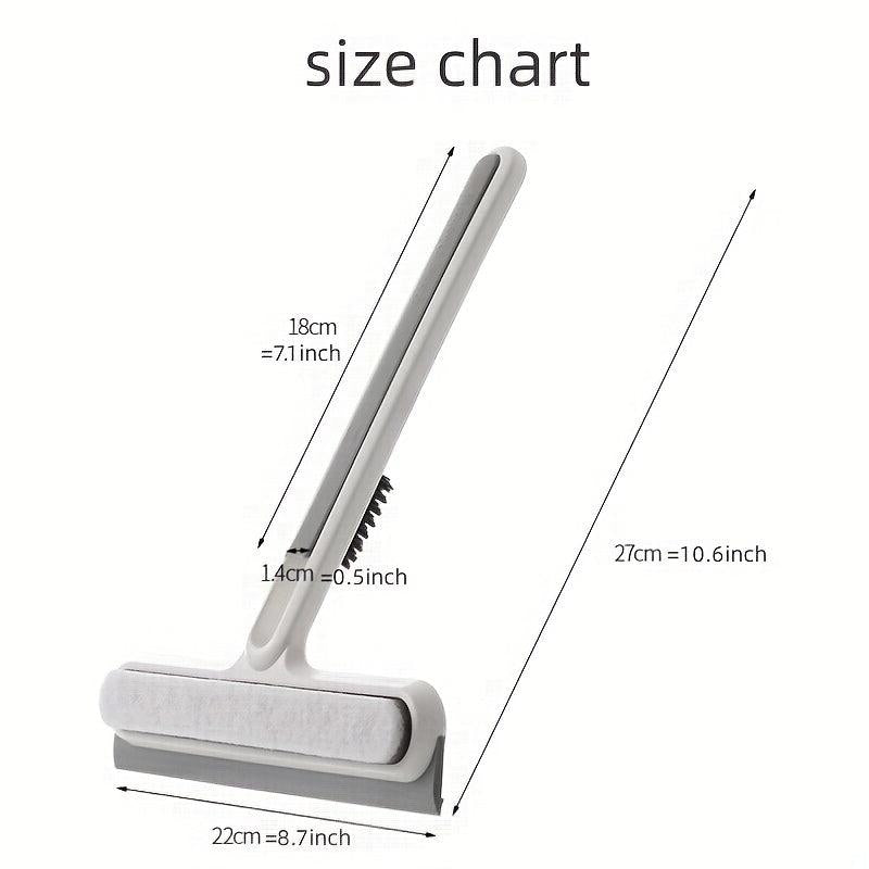 Silicone Bathroom Cleaning Scraper: Mirror, Glass, Window Tool