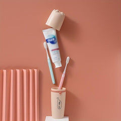 Portable Toothbrush Case Travel Cup Storage Box