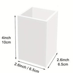 Acrylic Desk Accessories Holder Makeup Brush Storage Organizer