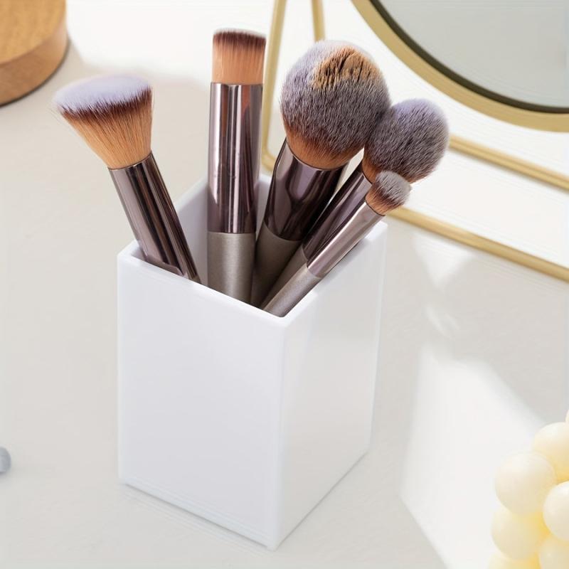 Acrylic Desk Accessories Holder Makeup Brush Storage Organizer