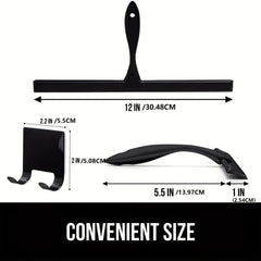 Stainless Steel Shower Squeegee Glass Cleaner Window Wiper