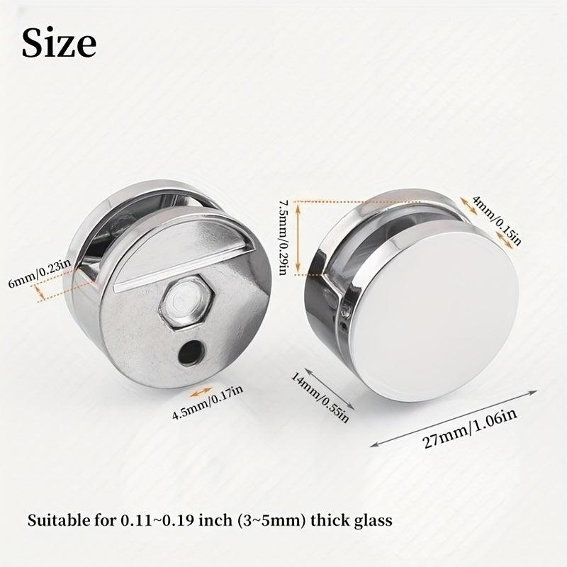4pcs Mirror Clip, Easy Installation, Secure Hold for Bathroom