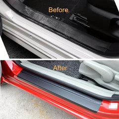 4pcs Car Door Sill Plate Protectors Anti Step Strip Scratch St