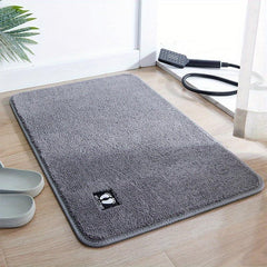 Soft Plush Bath Rug Non Slip Shower Carpet for Home Bathroom Machine Washable
