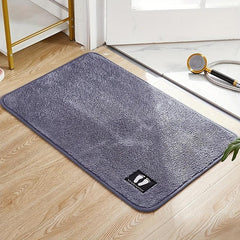 Soft Plush Bath Rug Non Slip Shower Carpet for Home Bathroom Machine Washable